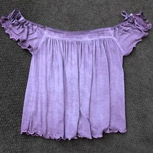 AE flowy off the shoulder top